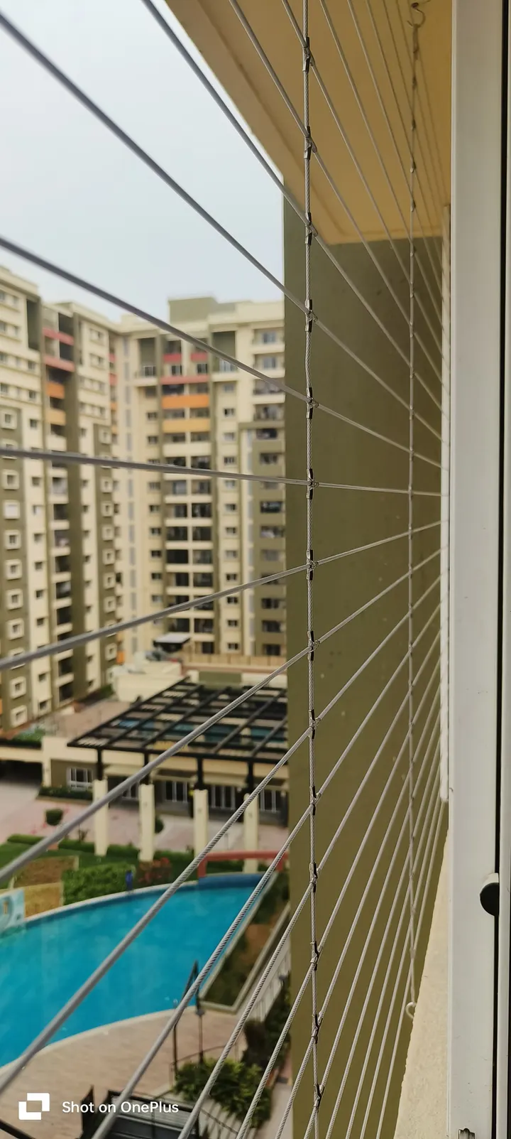 Invisible grill balcony project photo 8