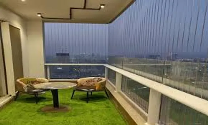 Invisible grill balcony project photo 18