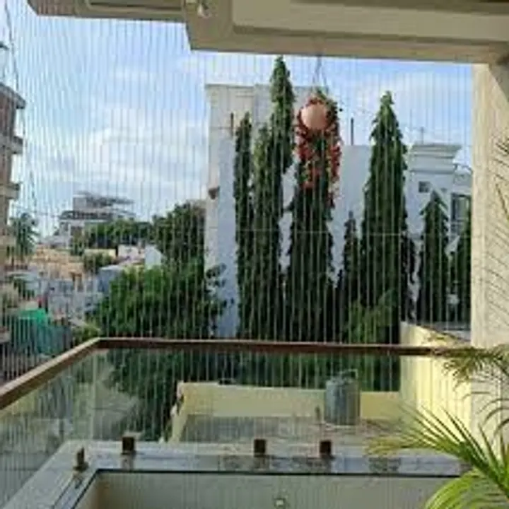 Invisible grill balcony project photo 21