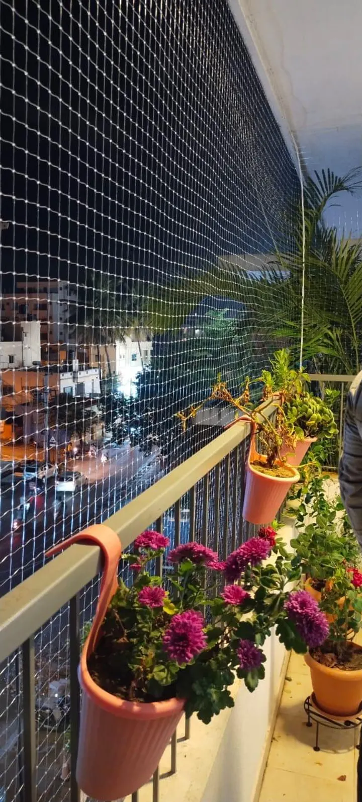 Balcony safety net project photo 16