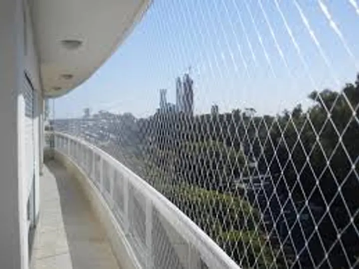 Balcony safety net project photo 19